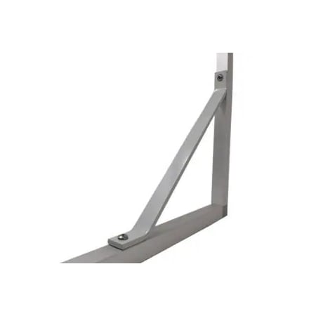 Eztube Steel Support Brace for Right-Angles  Gray 100-200 GY